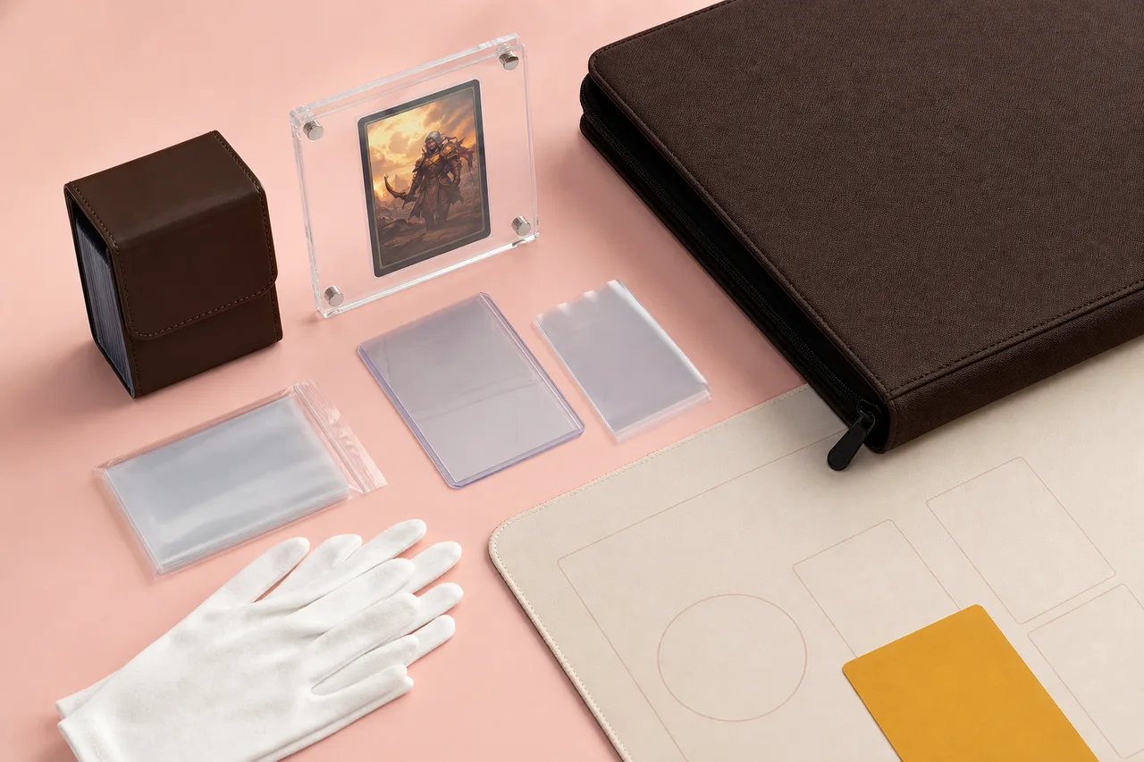 Collector sleeves, binder and card holders